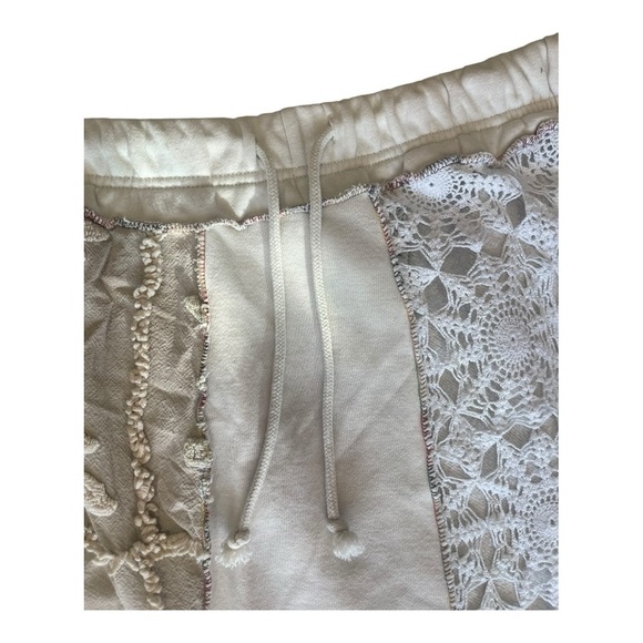 Jelbel Up cycled Lace and Embroidery Patchwork Midi Skirt -ONE of a Kind - Picture 3 of 13